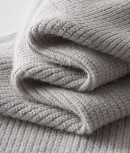 Ribbed Zip Through Cardigan With Funnel Neck For Men - Nalani - UK Fashion Clothing and Decor