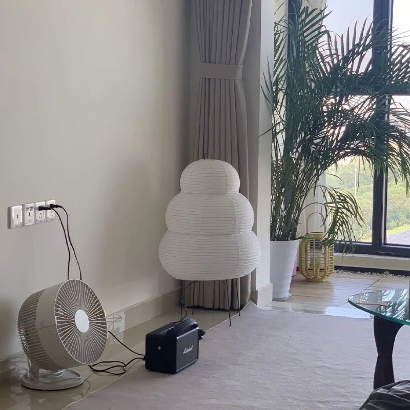 Rice Paper Office Desk Lamp With Three Dimming Modes - Nalani - UK and AUS Fashion Clothing and Decor