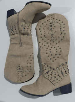 Riloh | Orthopedic Boots With Pointed Toe And Mid Block Heel Knee High - Nalani - Fashion Clothing and Decor