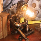 Robot Style Bedroom Lamp With Storage LED Night Light - Nalani - UK and AUS Fashion Clothing and Decor