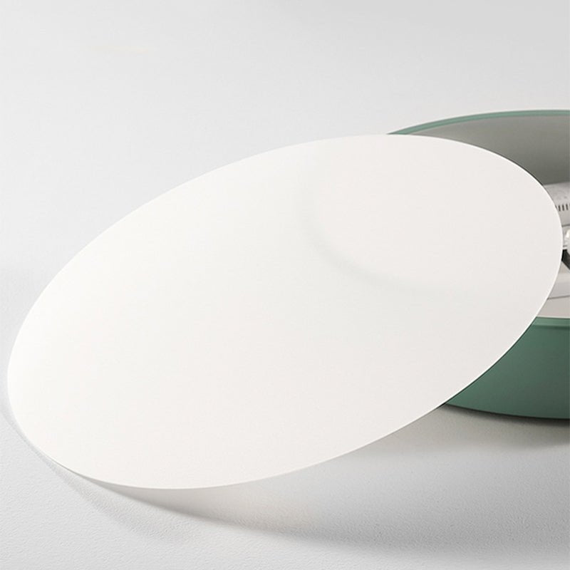 Round Flush Mount Ceiling Light Contemporary Acrylic Bedroom - Nalani - UK Fashion Clothing and Decor