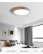 Round Flush Mount Ceiling Light Contemporary Acrylic Bedroom - Nalani - UK Fashion Clothing and Decor