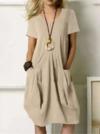 Sculpting Stylish Knee - Length Midi Dress - Nalani - Fashion Clothing and Decor