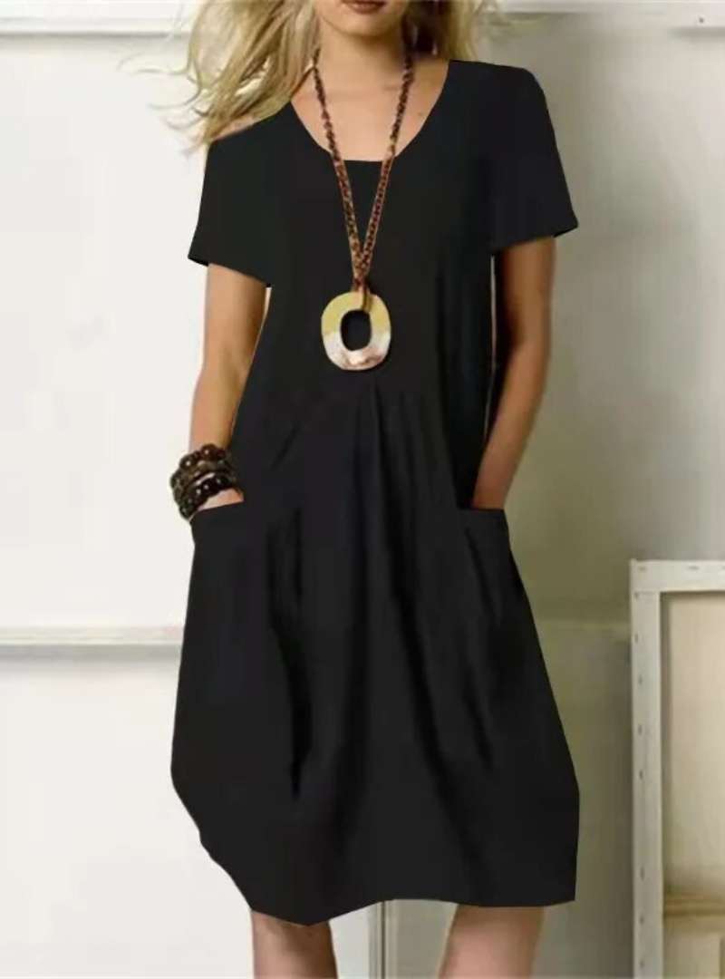 Sculpting Stylish Knee - Length Midi Dress - Nalani - Fashion Clothing and Decor