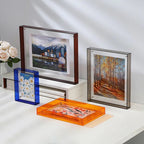 Sleek Modern Photo Frames with Vibrant Colored Edges - Nalani - UK Fashion Clothing and Decor