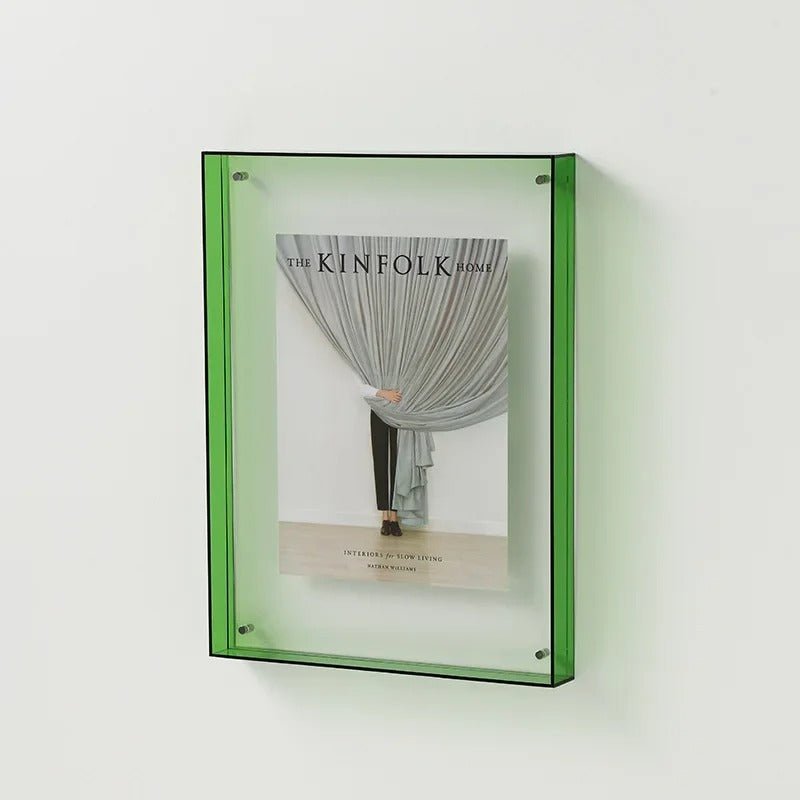 Sleek Modern Photo Frames with Vibrant Colored Edges - Nalani - UK and AUS Fashion Clothing and Decor