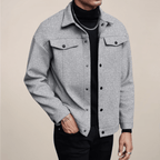 Smart Casual Button Up Jacket For Autumn Winter Layering - Nalani - UK Fashion Clothing and Decor