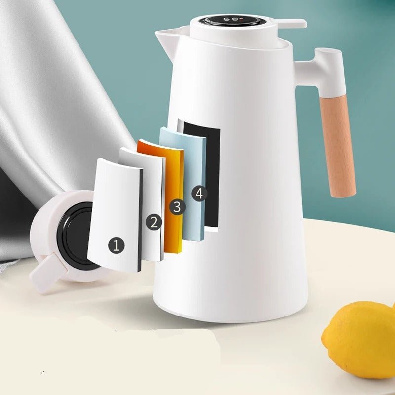 Smart Thermos Bottle With Temperature Display And Vacuum - Nalani - UK Fashion Clothing and Decor