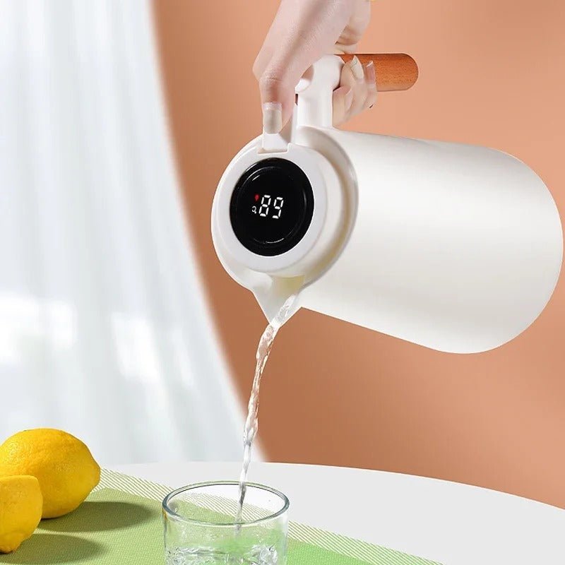 Smart Thermos Bottle With Temperature Display And Vacuum - Nalani - UK Fashion Clothing and Decor