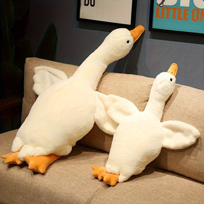 Soft Plush Duck Cuddle Toy For Kids And Cozy Floor Mat - Nalani - UK Fashion Clothing and Decor