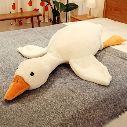 Soft Plush Duck Cuddle Toy For Kids And Cozy Floor Mat - Nalani - UK Fashion Clothing and Decor
