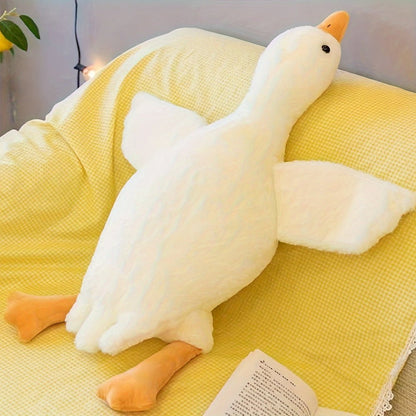 Soft Plush Duck Cuddle Toy For Kids And Cozy Floor Mat - Nalani - UK Fashion Clothing and Decor