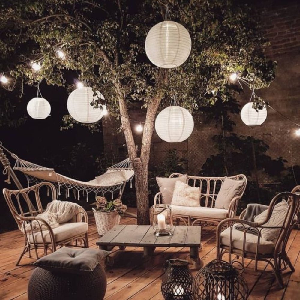 Solar Lantern for Garden and Patio LED Night Glow Light - Nalani - UK Fashion Clothing and Decor