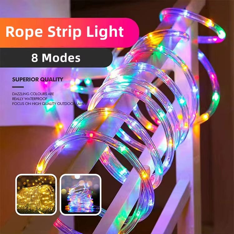 Solar LED Rope Light Waterproof Outdoor Christmas Lights - Nalani - UK Fashion Clothing and Decor