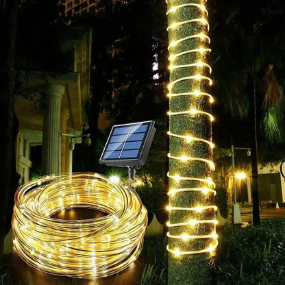 Solar LED Rope Light Waterproof Outdoor Christmas Lights - Nalani - UK Fashion Clothing and Decor
