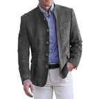 Solara - Men's Suede Coat Suede Timeless Versatile - Nalani - Fashion Clothing and Decor
