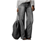 Sorelle | Women's Vintage Baggy Straight Leg Jeans | High Waist - Nalani - Fashion Clothing and Decor