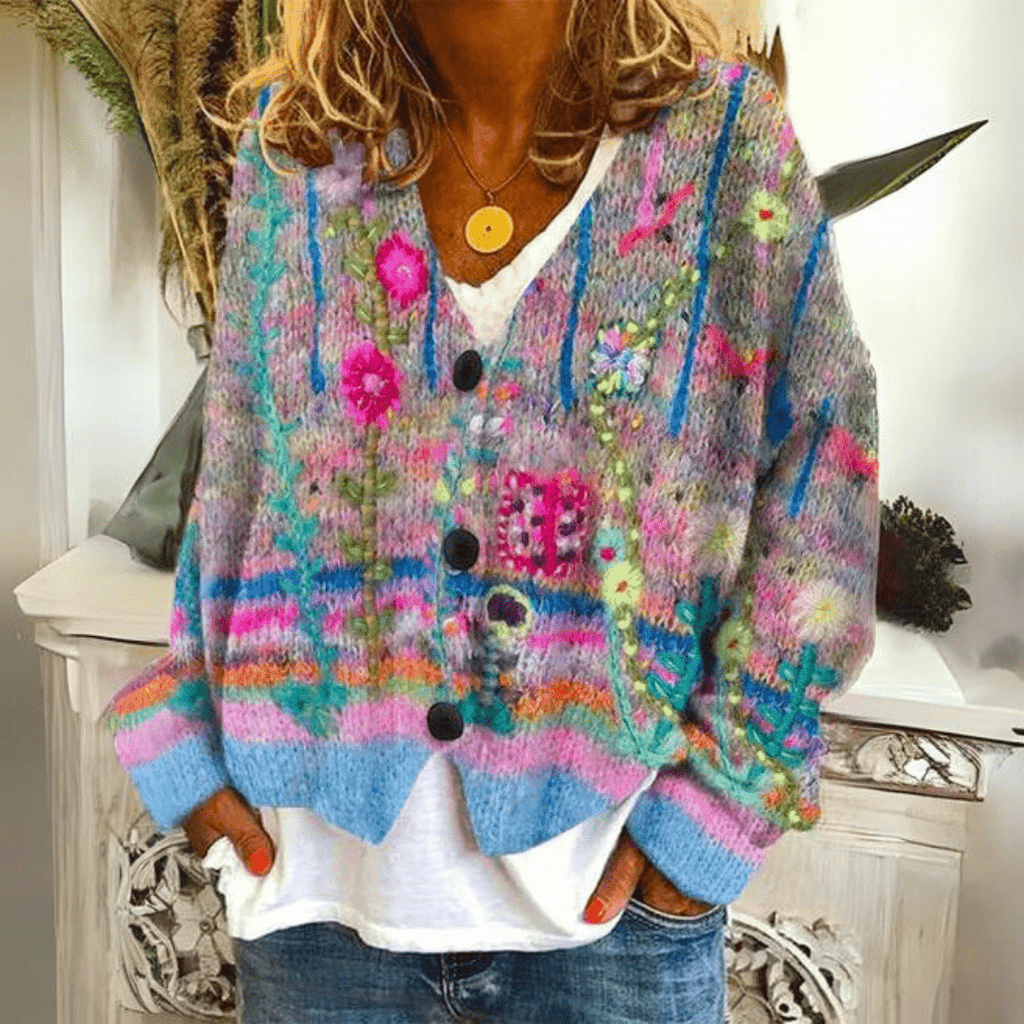 Soril | Warm and stylish printed vest for cooler evenings - Nalani - Fashion Clothing and Decor
