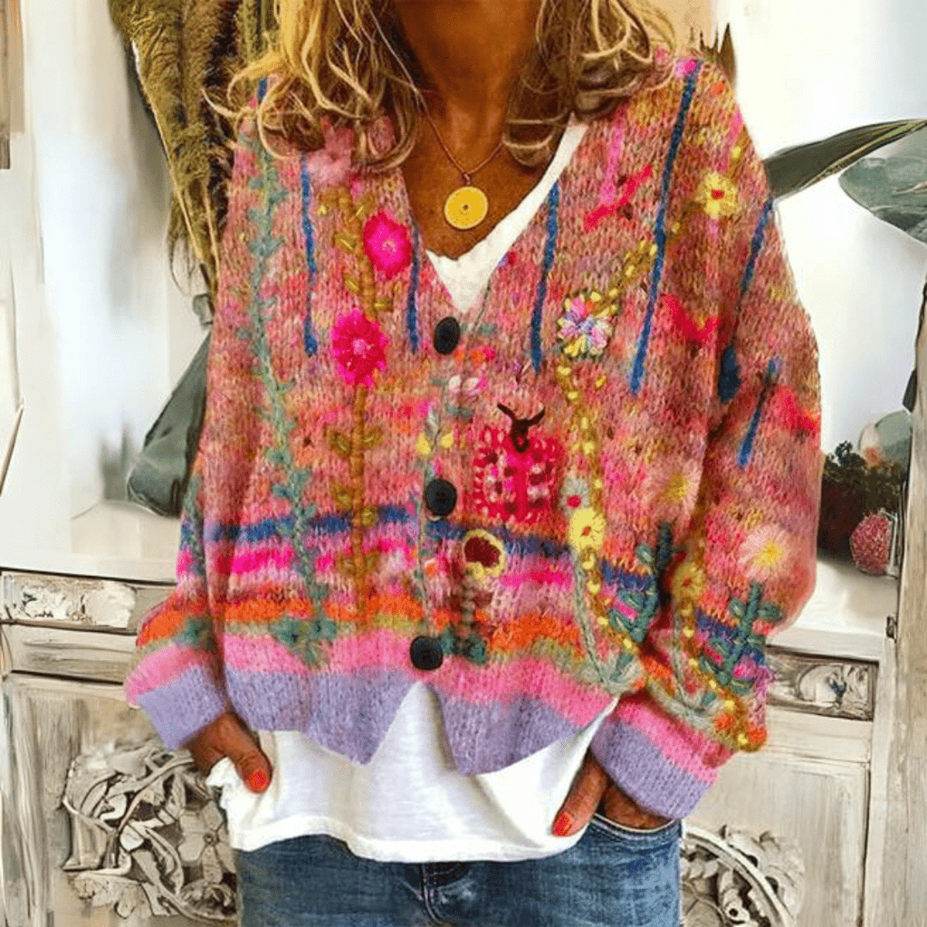 Soril | Warm and stylish printed vest for cooler evenings - Nalani - Fashion Clothing and Decor