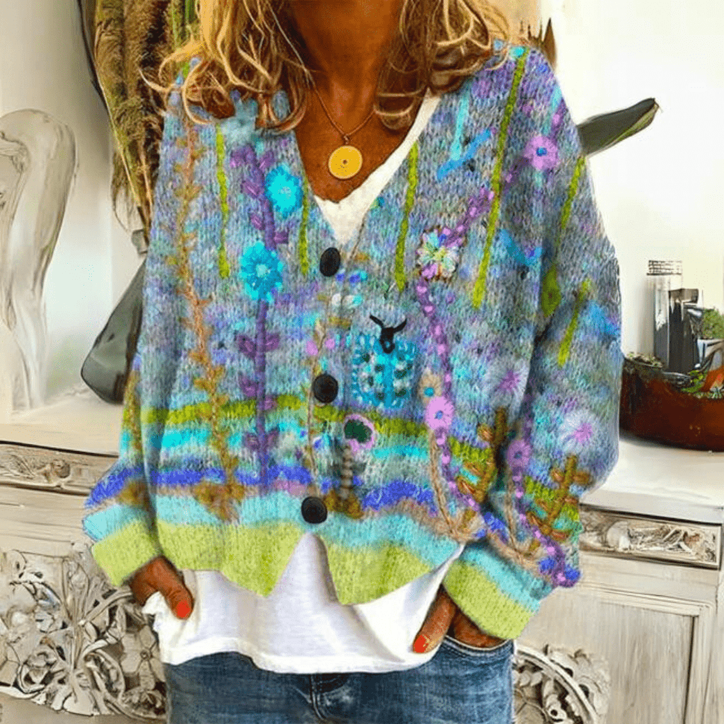 Soril | Warm and stylish printed vest for cooler evenings - Nalani - Fashion Clothing and Decor
