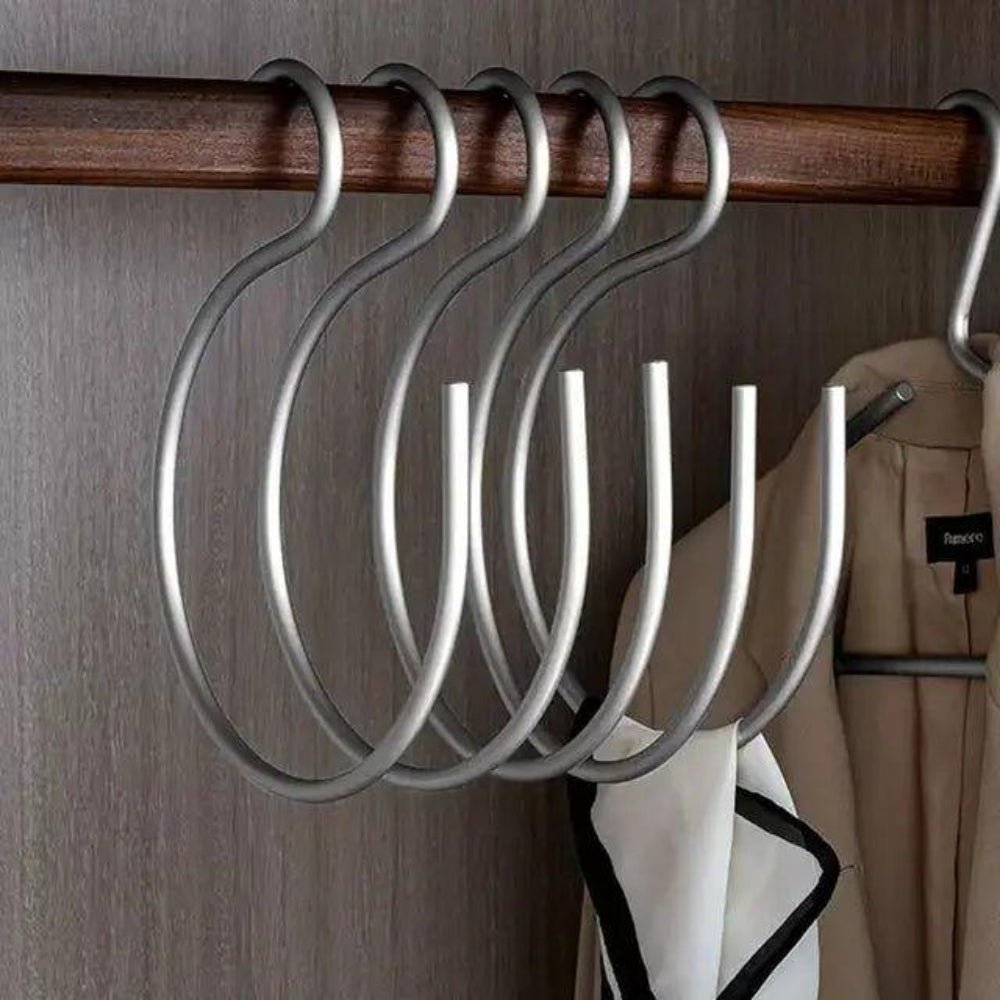 Space Saving S Shaped Hangers For Closet Organization - Nalani - UK Fashion Clothing and Decor