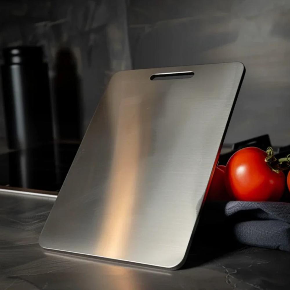 Stainless Steel Cutting Board Antibacterial Durable Easy Clean - Nalani - UK Fashion Clothing and Decor