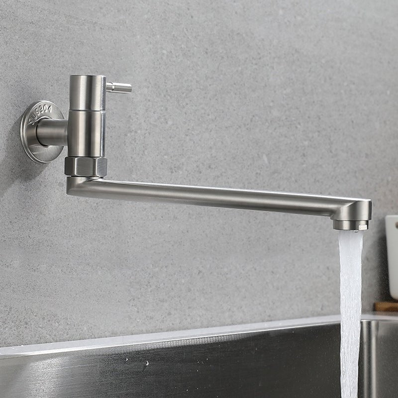 Stainless Steel Pot Filler Faucet With Single Handle Swivel - Nalani - UK Fashion Clothing and Decor
