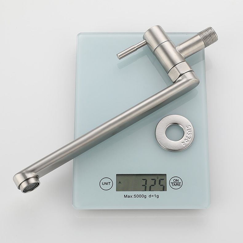 Stainless Steel Pot Filler Faucet With Single Handle Swivel - Nalani - UK Fashion Clothing and Decor