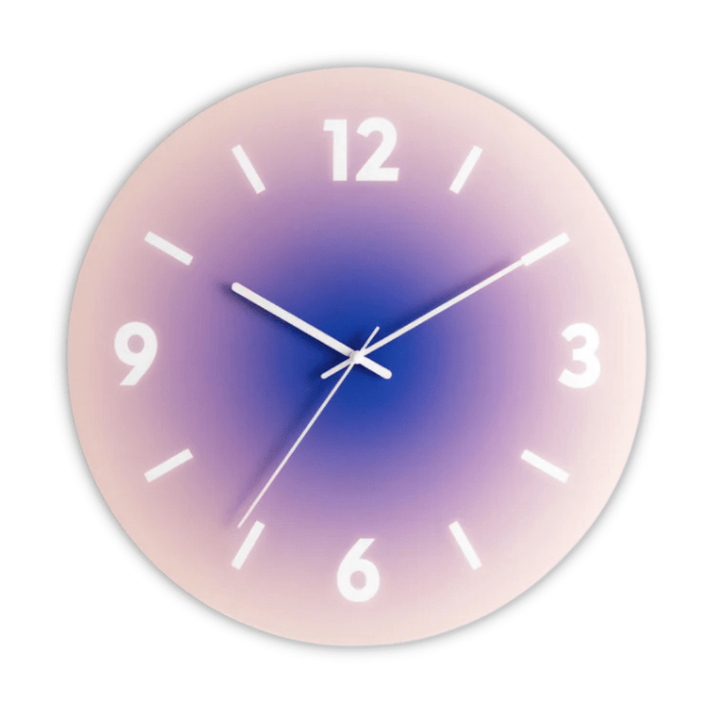 Stunning Glass Wall Clock Design For Modern Living Rooms - Nalani - UK Fashion Clothing and Decor