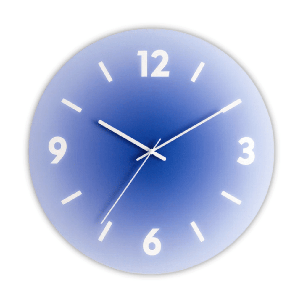 Stunning Glass Wall Clock Design For Modern Living Rooms - Nalani - UK Fashion Clothing and Decor