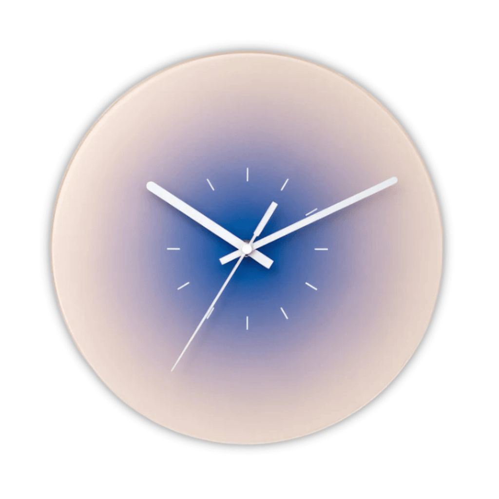 Stunning Glass Wall Clock Design For Modern Living Rooms - Nalani - UK Fashion Clothing and Decor