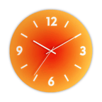 Stunning Glass Wall Clock Design For Modern Living Rooms - Nalani - UK Fashion Clothing and Decor