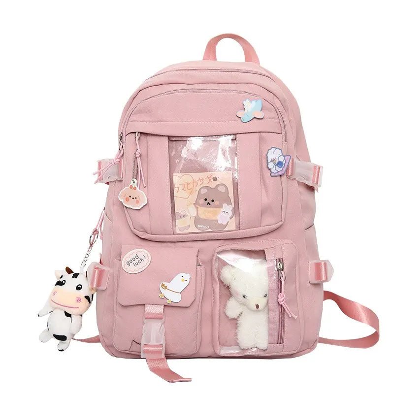 Stylish School Backpack For 15.6 Inch Laptop 45x30x15cm - Nalani - UK Fashion Clothing and Decor