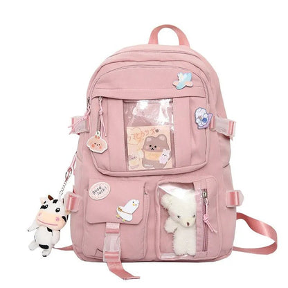 Stylish School Backpack For 15.6 Inch Laptop 45x30x15cm - Nalani - UK Fashion Clothing and Decor