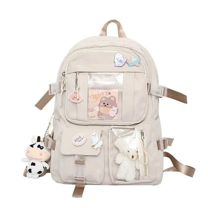 Stylish School Backpack For 15.6 Inch Laptop 45x30x15cm - Nalani - UK Fashion Clothing and Decor