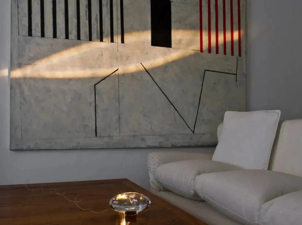 Sunlight Table Lamp With Clear Glass Shade And Color Modes - Nalani - UK and AUS Fashion Clothing and Decor