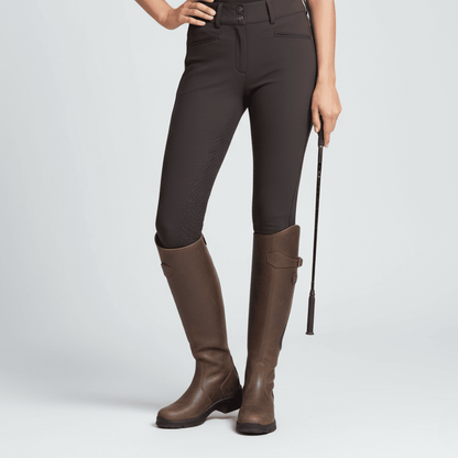 Tall Leather Equestrian Boots For Riding And Outdoor Footwear - Nalani - UK Fashion Clothing and Decor