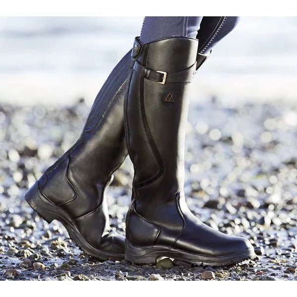 Tall Leather Equestrian Boots For Riding And Outdoor Footwear - Nalani - UK Fashion Clothing and Decor