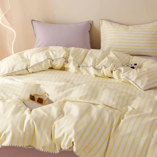 Timeless Laura Bedding Set with Doona Cover and Pillowcases - Nalani - UK Fashion Clothing and Decor