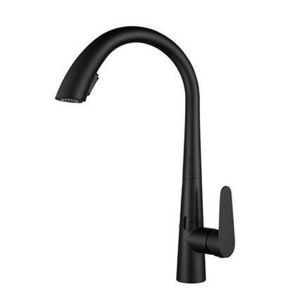 Touchless Gooseneck Kitchen Faucet With Pull Down Sprayer - Nalani - UK Fashion Clothing and Decor