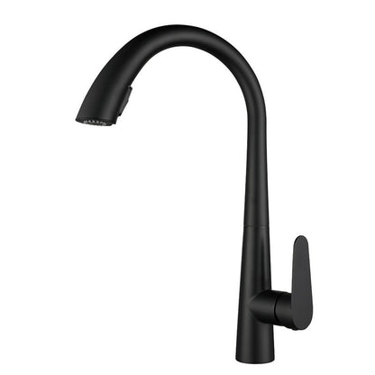 Touchless Gooseneck Kitchen Faucet With Pull Down Sprayer - Nalani - UK Fashion Clothing and Decor