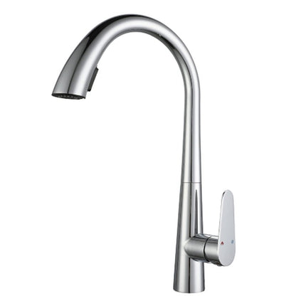 Touchless Gooseneck Kitchen Faucet With Pull Down Sprayer - Nalani - UK Fashion Clothing and Decor