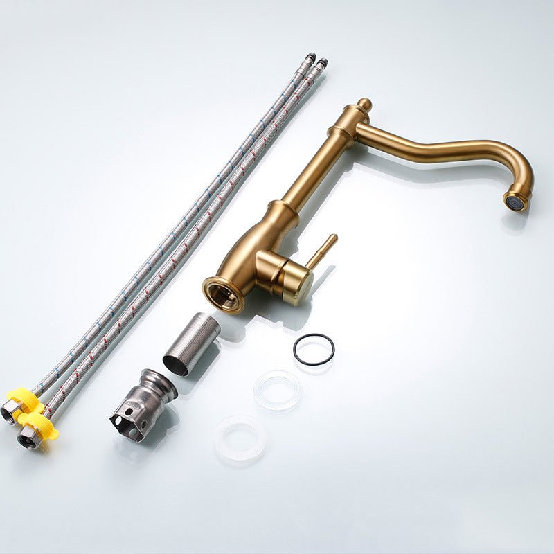 Traditional Single Level Lead Free Kitchen Faucet For Homes - Nalani - UK Fashion Clothing and Decor