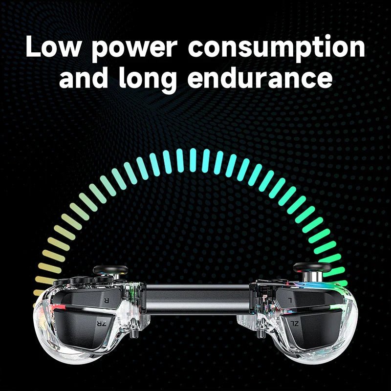 Transparent Wireless Controller With LED Lights For Switch - Nalani - UK Fashion Clothing and Decor