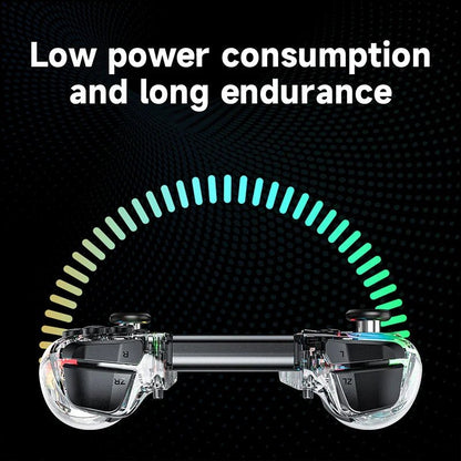 Transparent Wireless Controller With LED Lights For Switch - Nalani - UK Fashion Clothing and Decor