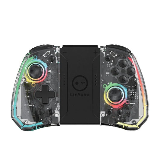 Transparent Wireless Controller With LED Lights For Switch - Nalani - UK Fashion Clothing and Decor