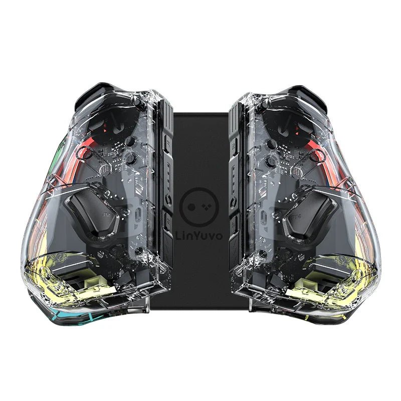 Transparent Wireless Controller With LED Lights For Switch - Nalani - UK Fashion Clothing and Decor