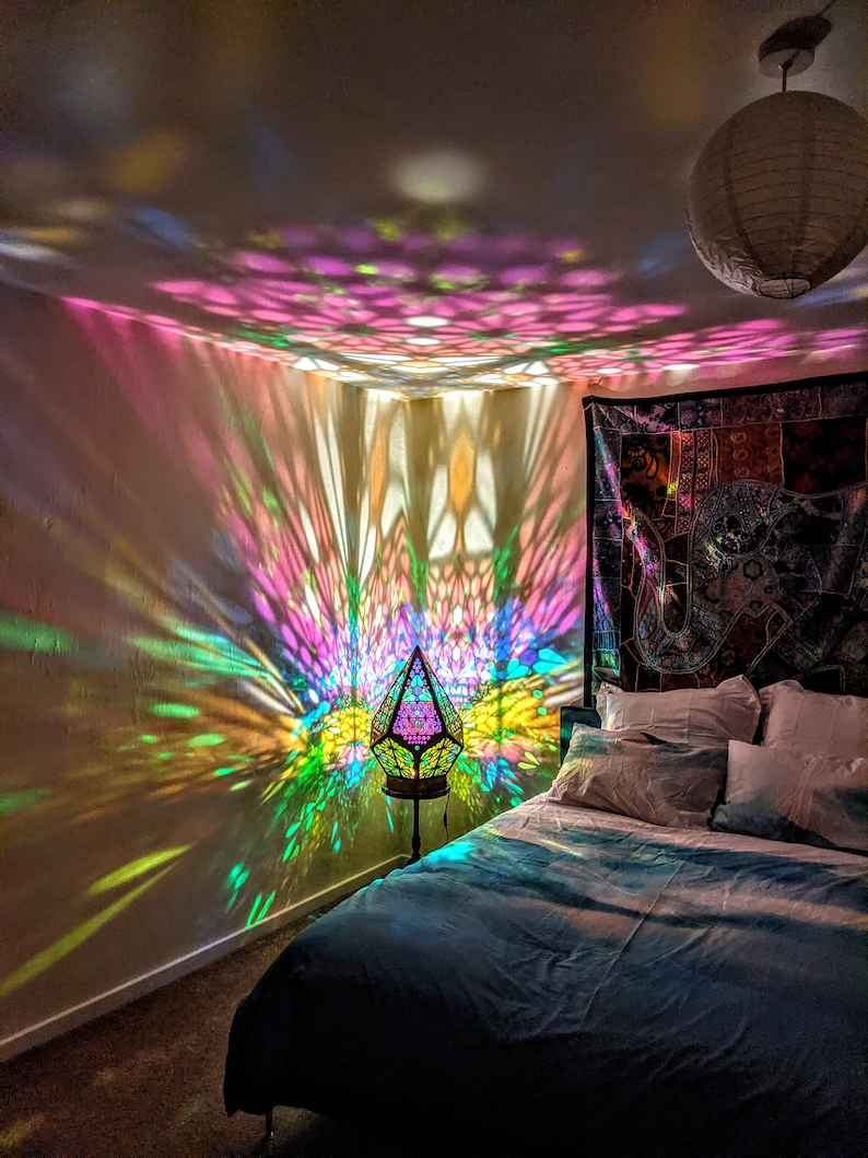 Trendy Glass Block Style LED Table Lamp for Serene Interiors - Nalani - UK and AUS Fashion Clothing and Decor