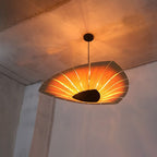 Triangular Wood Pendant Chandelier for Dining Room Lighting - Nalani - UK Fashion Clothing and Decor