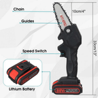 Tronix - Cordless Electric Chainsaw For Pruning And Tree Cutting - Nalani - UK Fashion Clothing and Decor